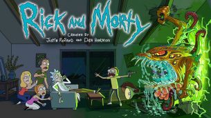 Rick and Morty in the Eternal Nightmare Machine